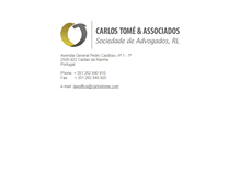 Tablet Screenshot of carlostome.com